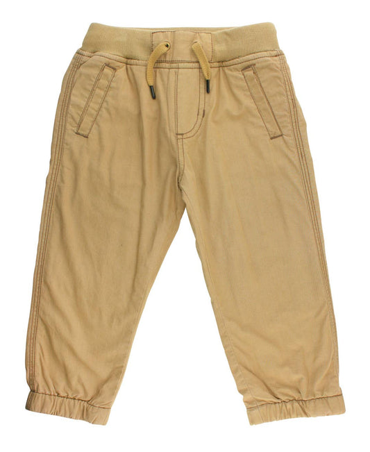 Boys Khaki Jogger Pants