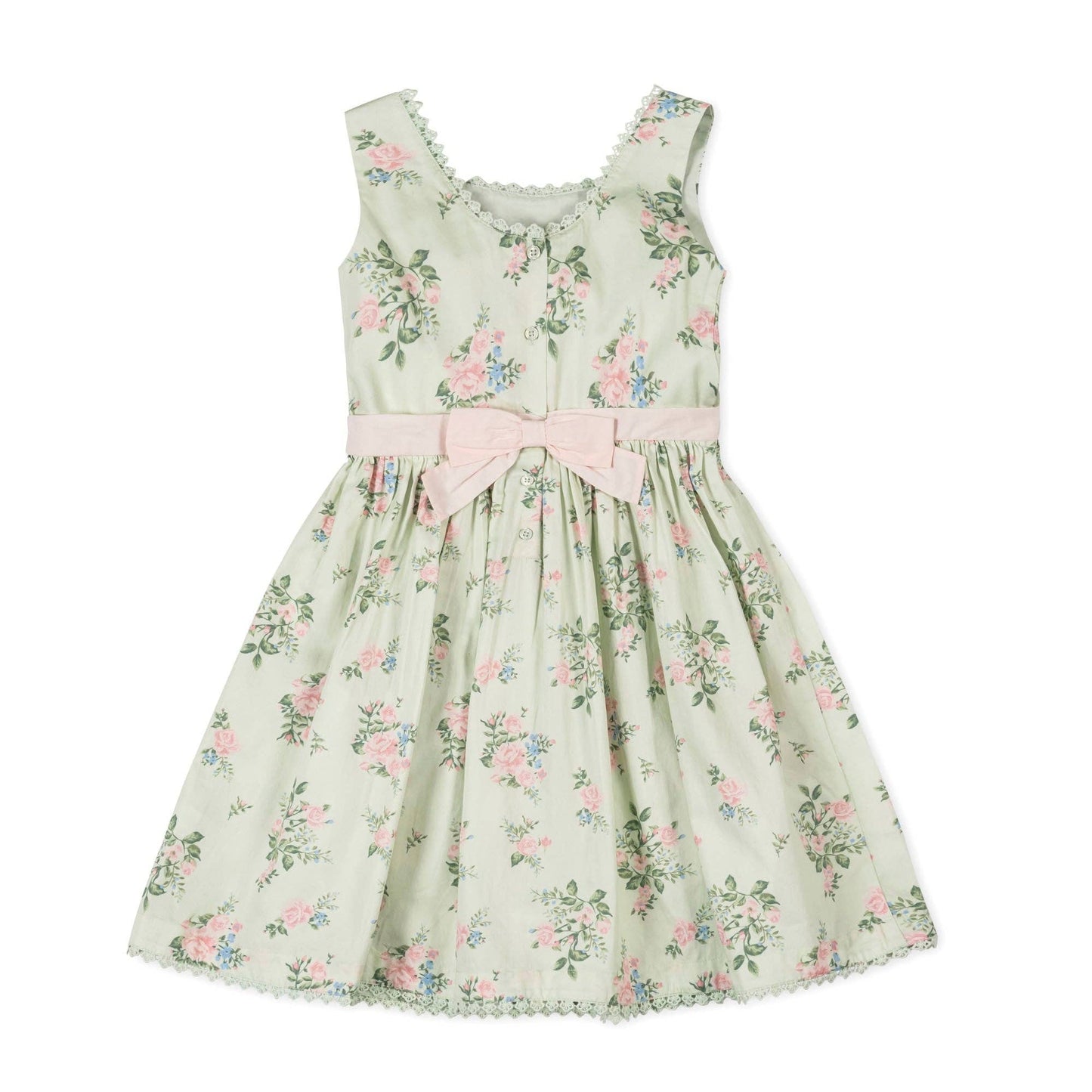 Organic Sleeveless Floral Party Dress
