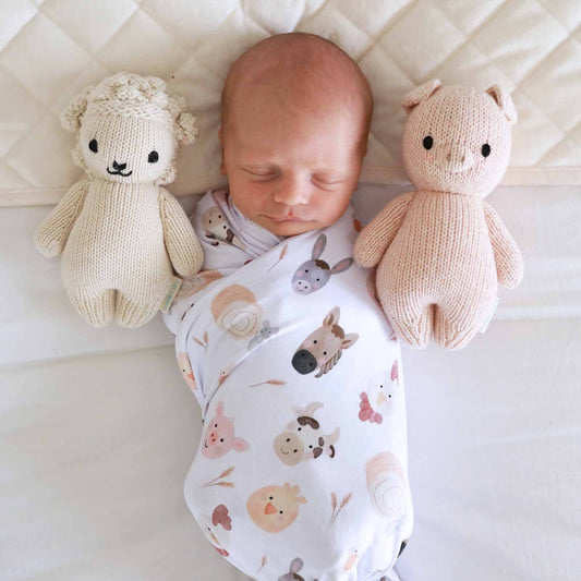 Barnyard Buddies Oversized Swaddle