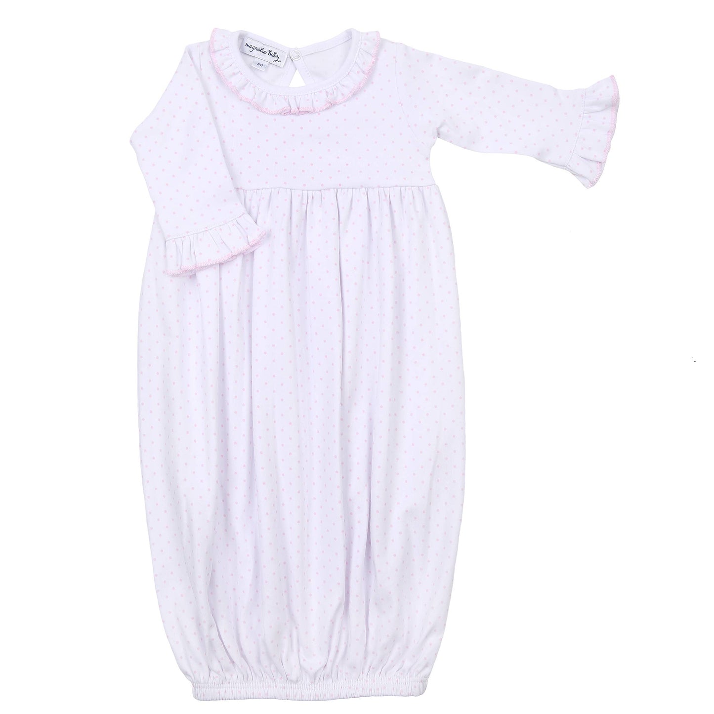 Mini Dots Ruffle Gown