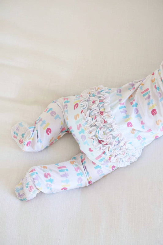Little Sister Zipper Footie