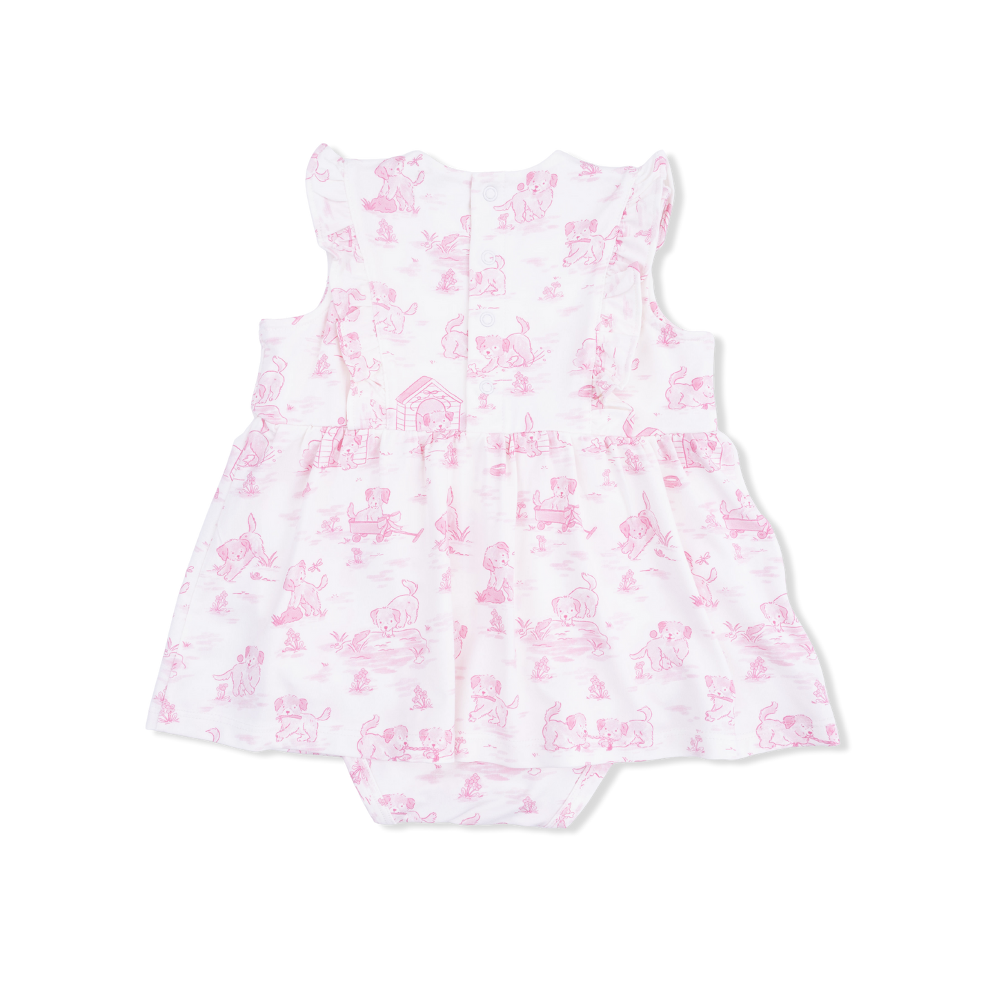 Puppy Toile Dress