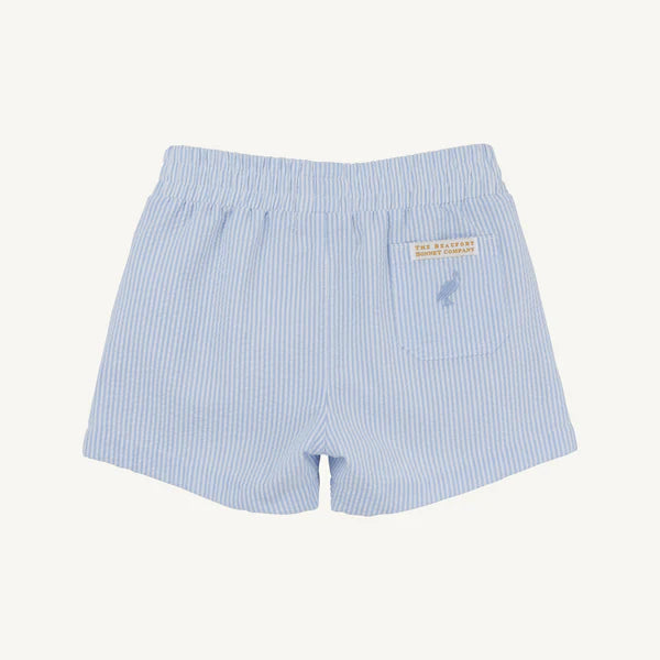 Sheffield Shorts Blue Seersucker