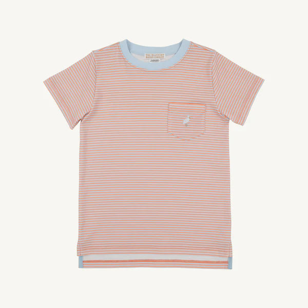 Carter Crewneck in Seashore Stripe