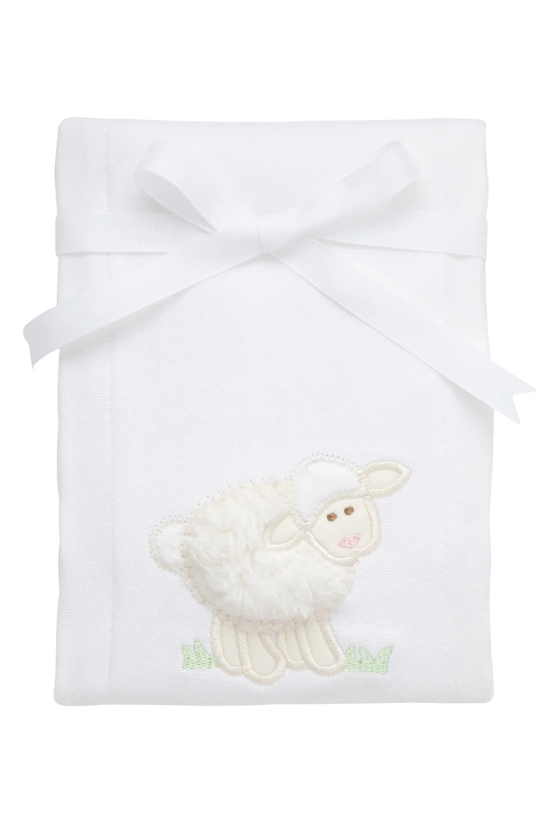 Lamb Applique Burp