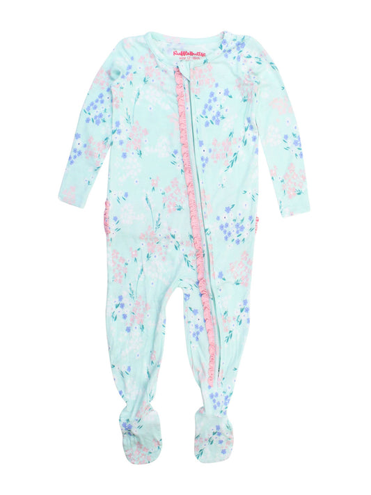 Mint Meadow Footed PJ