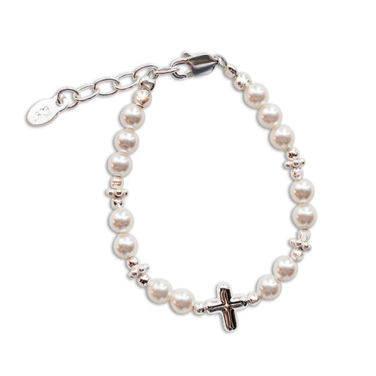 Emily Sterling Cross Bracelet