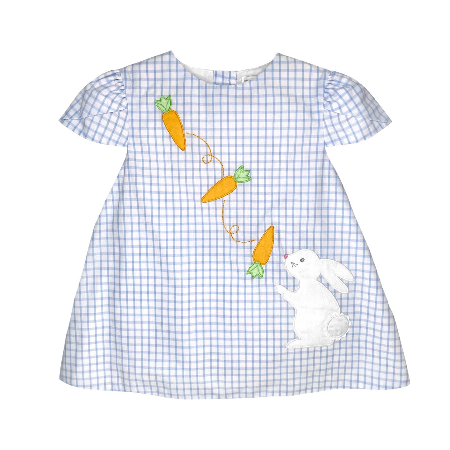 Blue Check Bunny Dress