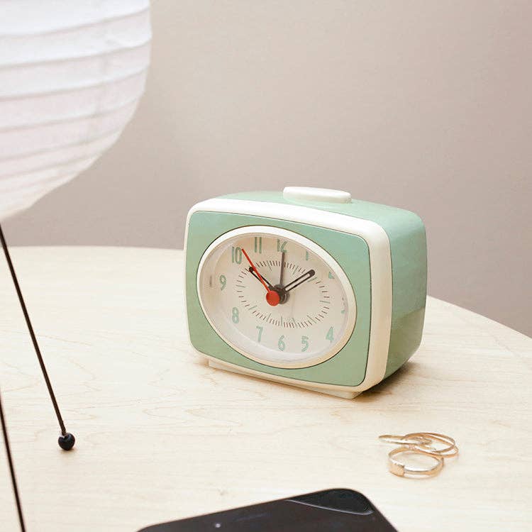 Small Classic Alarm Clock Mint
