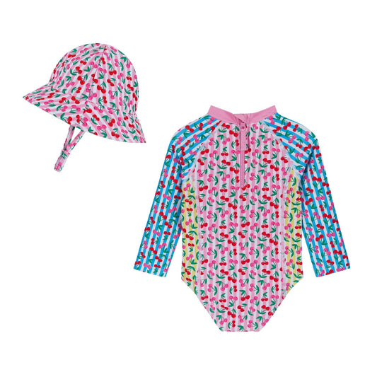 Infant Cherry Rashguard Set