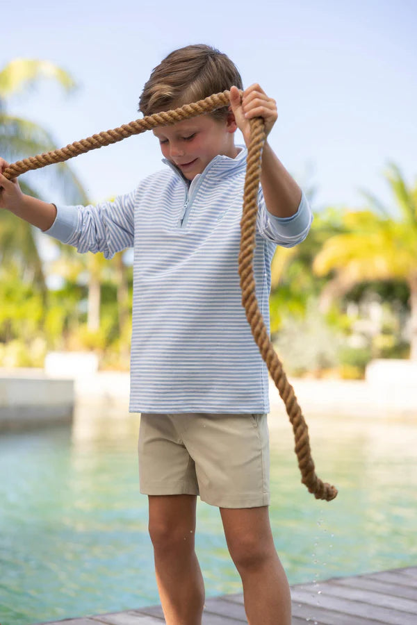 Hayword Half Zip Beale Stripe