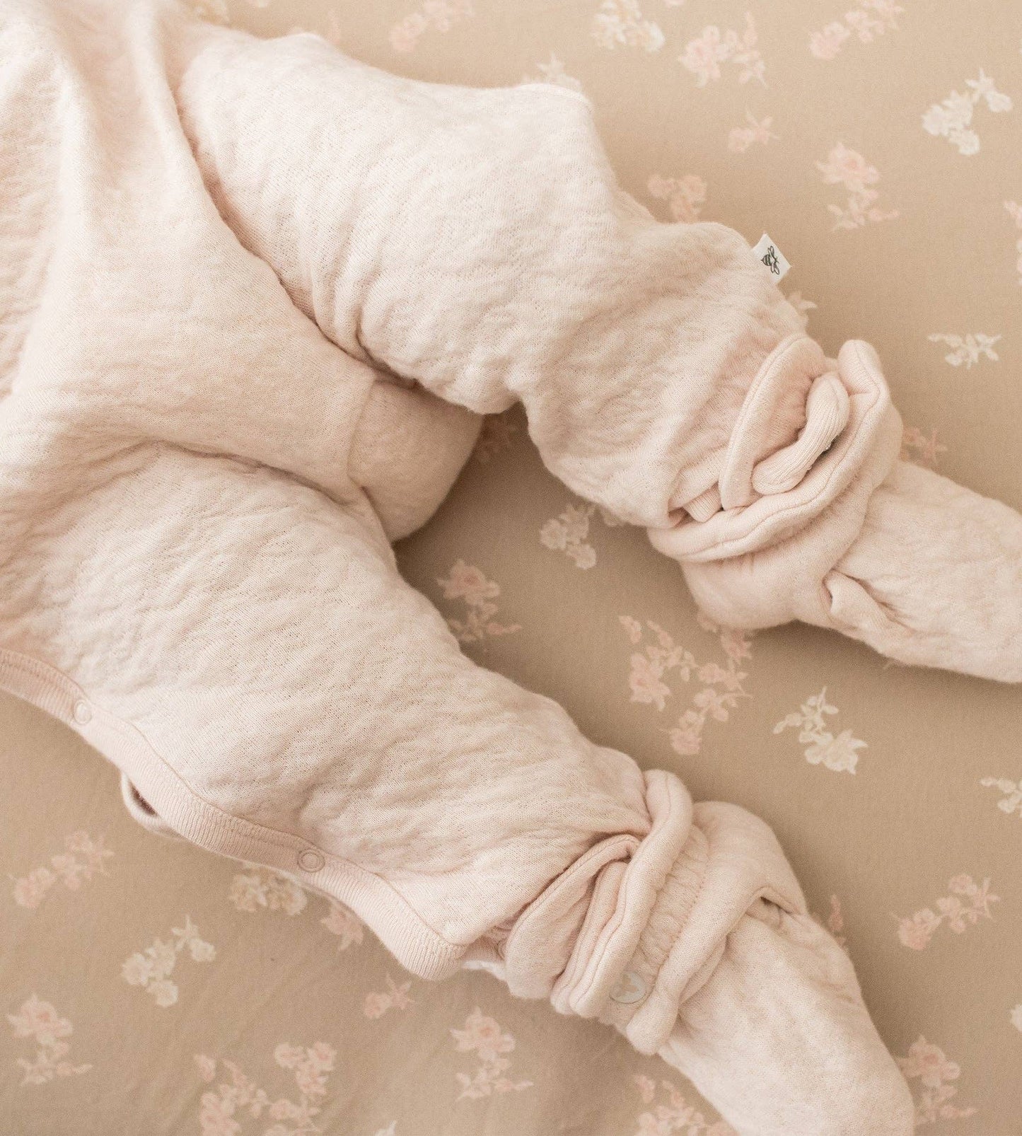 Organic Quilted Jumpsuit Rose