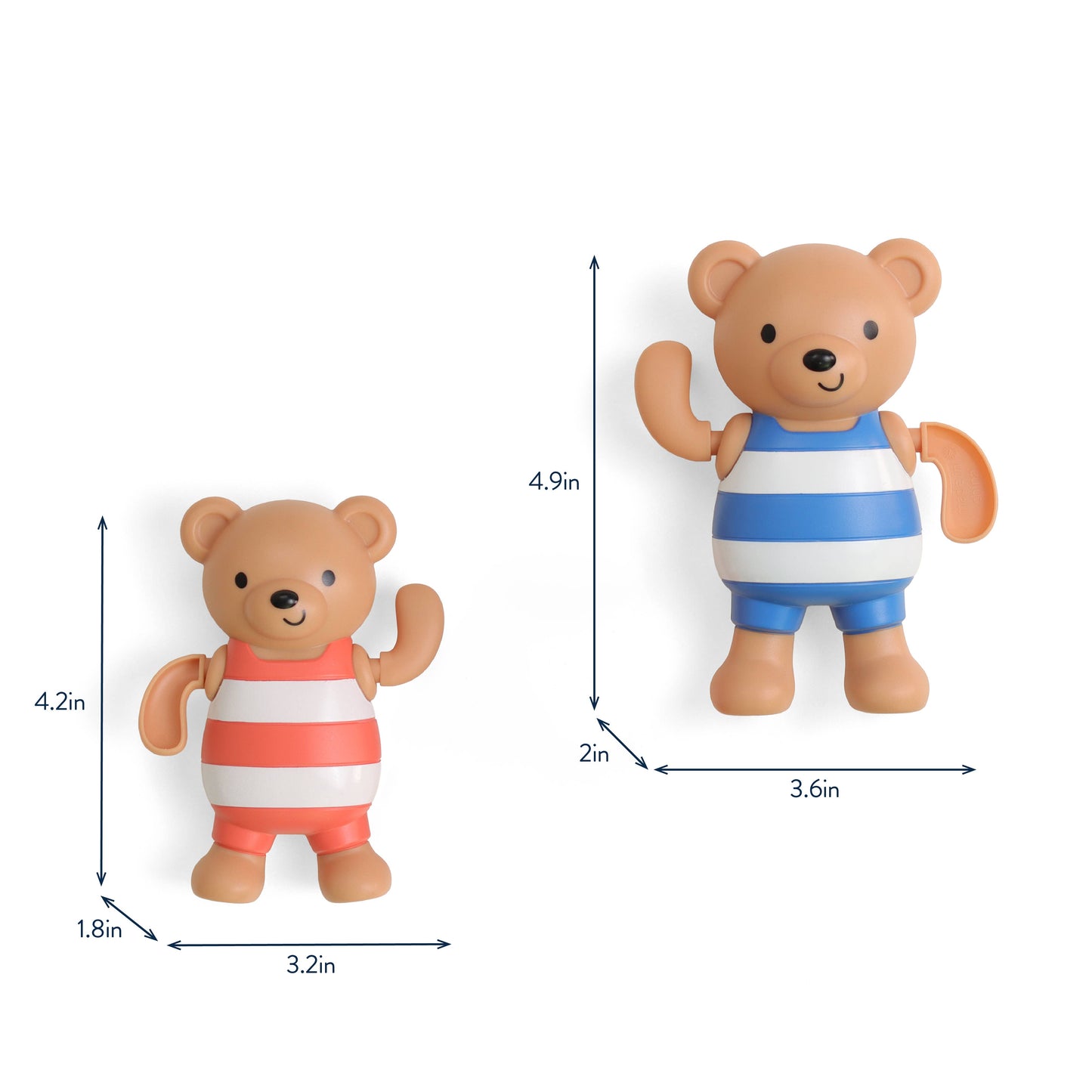 Silly Swimmers™ Bath Toys