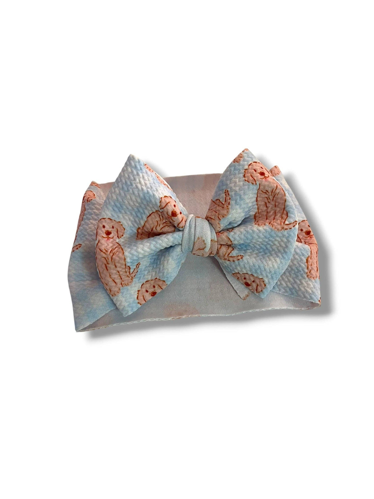 Golden Retriever Headwrap Bow