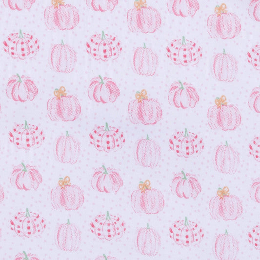 Precious Pumpkins Zip Playsuit Pink