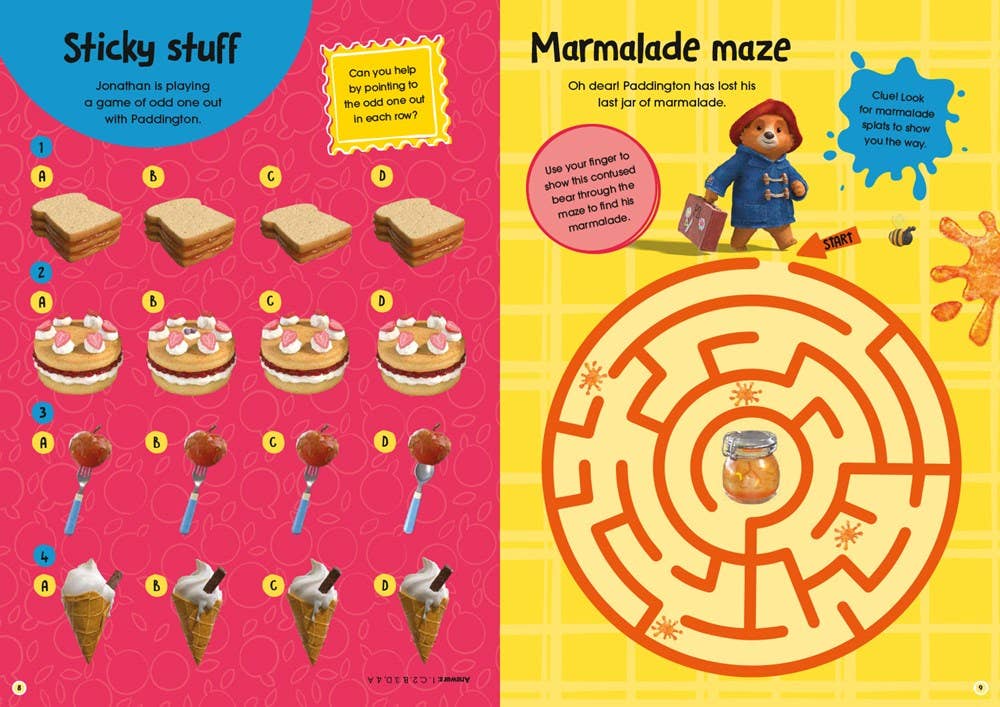 Paddington: My Sticky Sticker Book