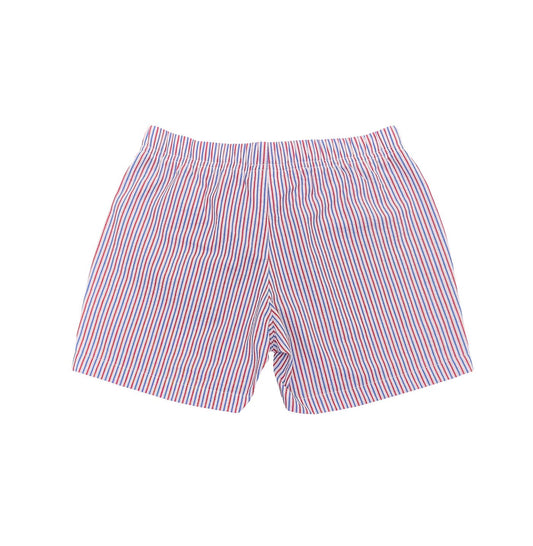 Patriotic Seersucker Shorts