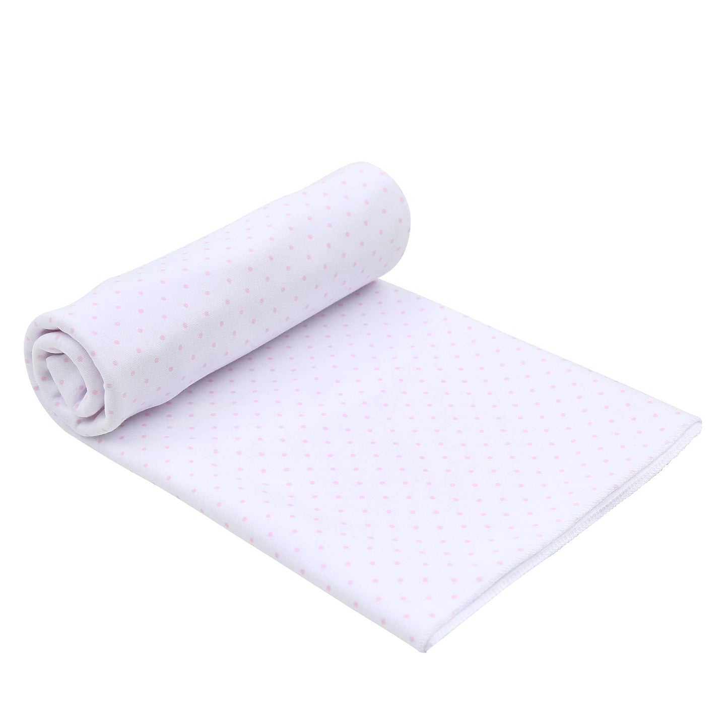 Pink Mini Dots Swaddle Blanket