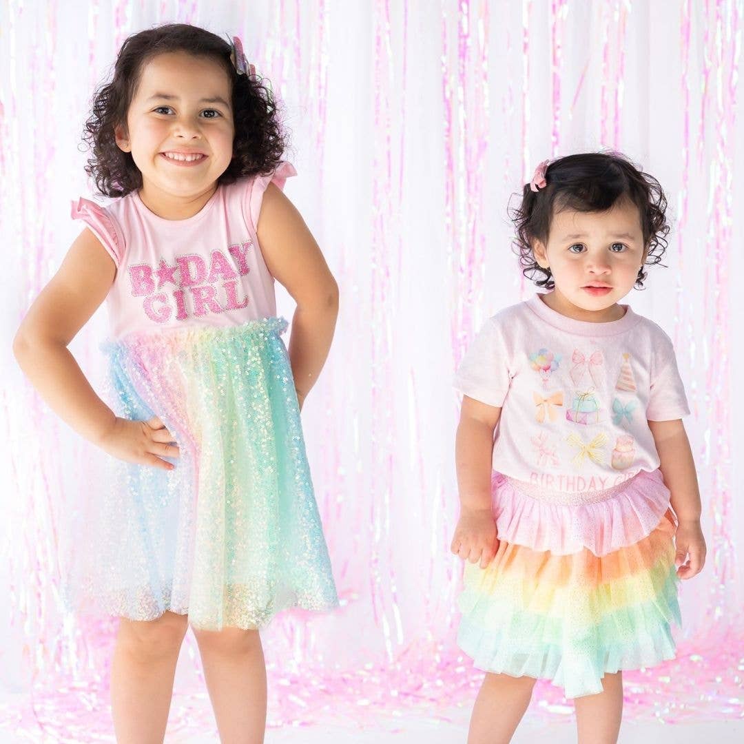 Birthday Girl Pink Tee