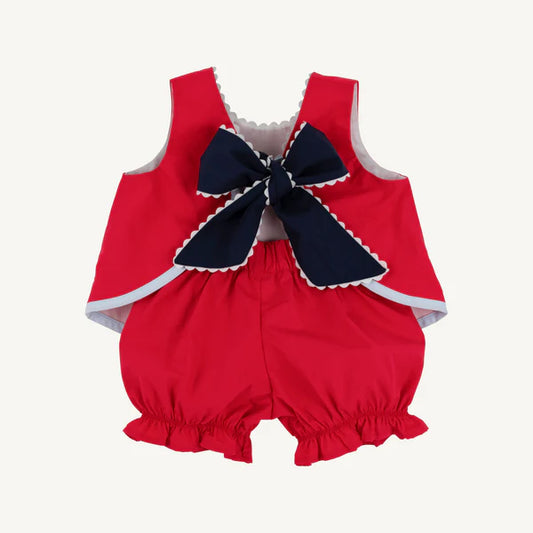 Susanne Swing Top Set Red