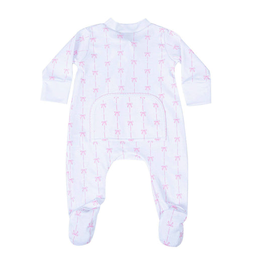 Amelia's Classics Bow Zip Footie