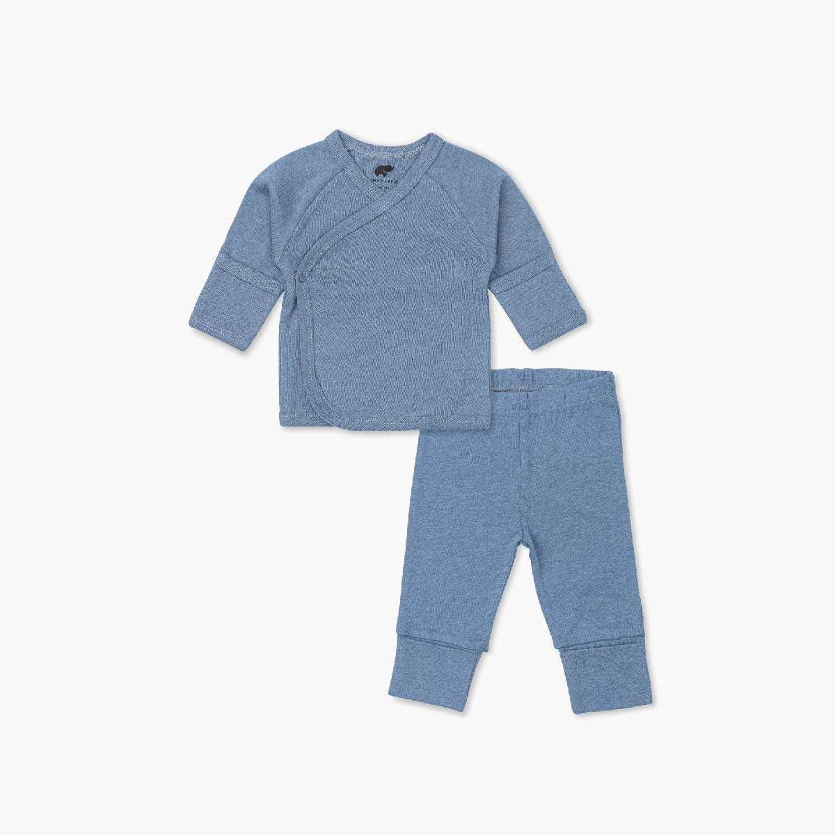Hello Baby Heather Blue Set