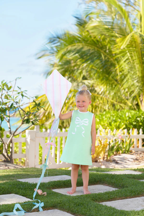 Elizas Applique Dress Grace Green