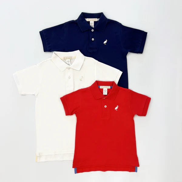 Prim & Proper Polo in Navy