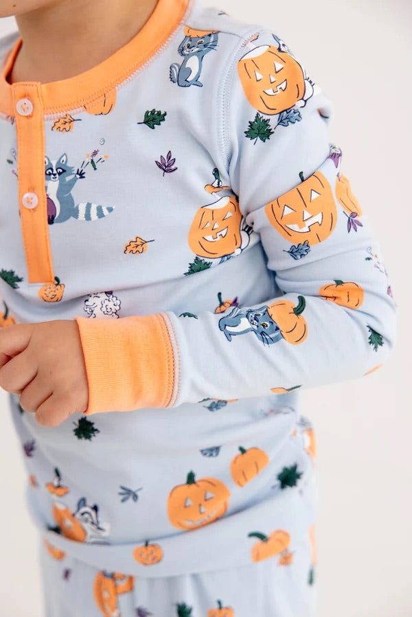 Peyton PJs Candy Critters Blue