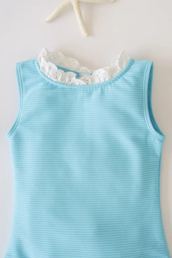 Sleeveless Sarasota Swimsuit Bel Blue