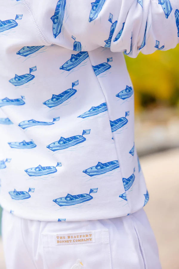 Cassidy Crewneck in Briland Boat