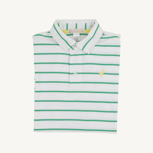 Prim & Proper Polo Gibson Stripe