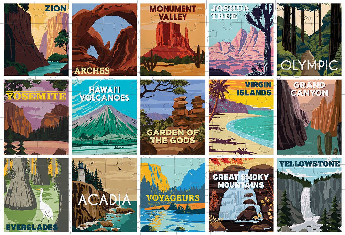 National Parks 100 Pc Adult Puzzle