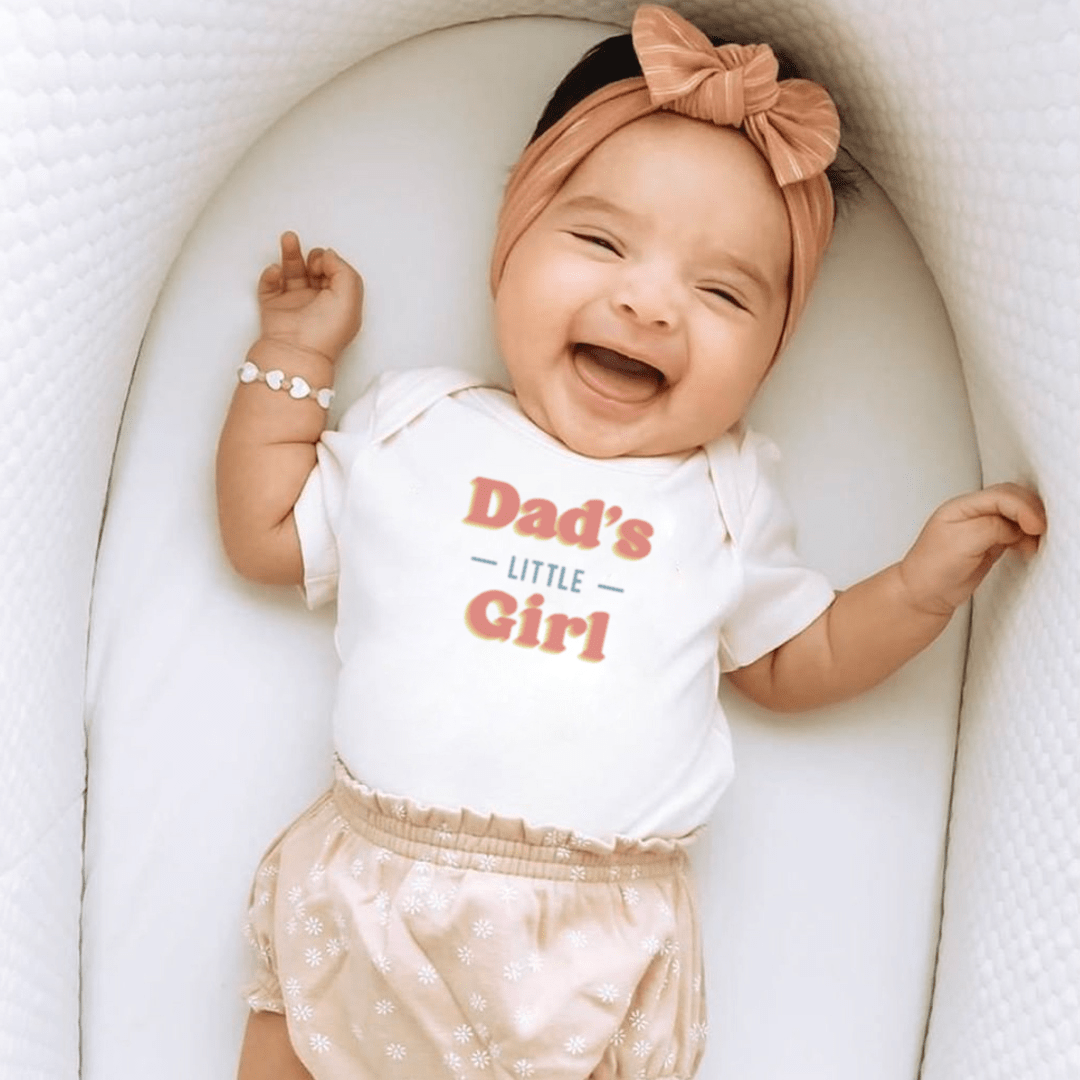 Dad's Girl Organic Onesie