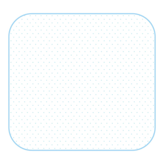 Blue Mini Dots Swaddle Blanket