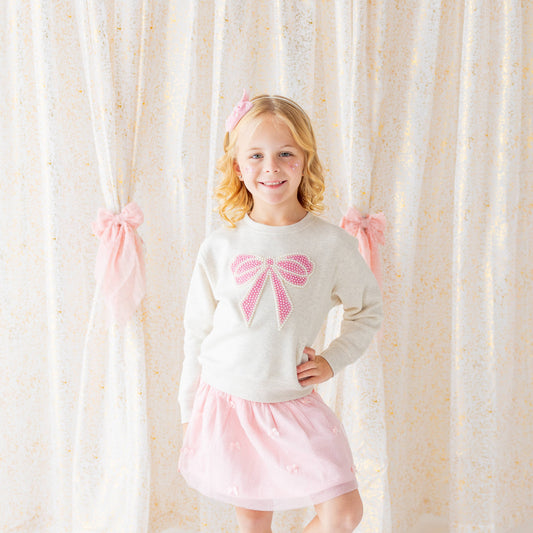 Blush Bows Tutu - Dress Up Skirt - Kids Clothing