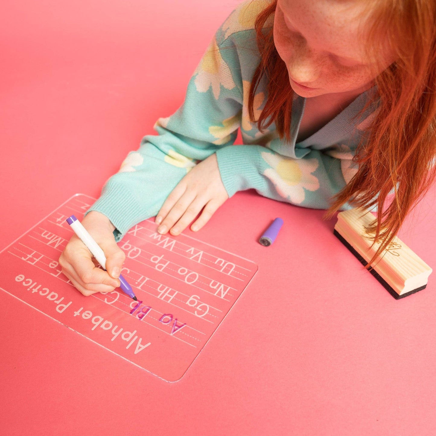 Dry Erase Alphabet Tracing