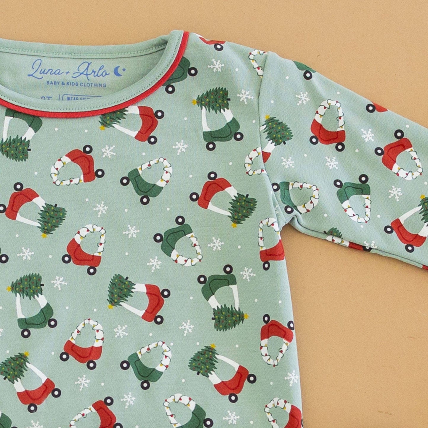 Deck the Wheels Pajamas