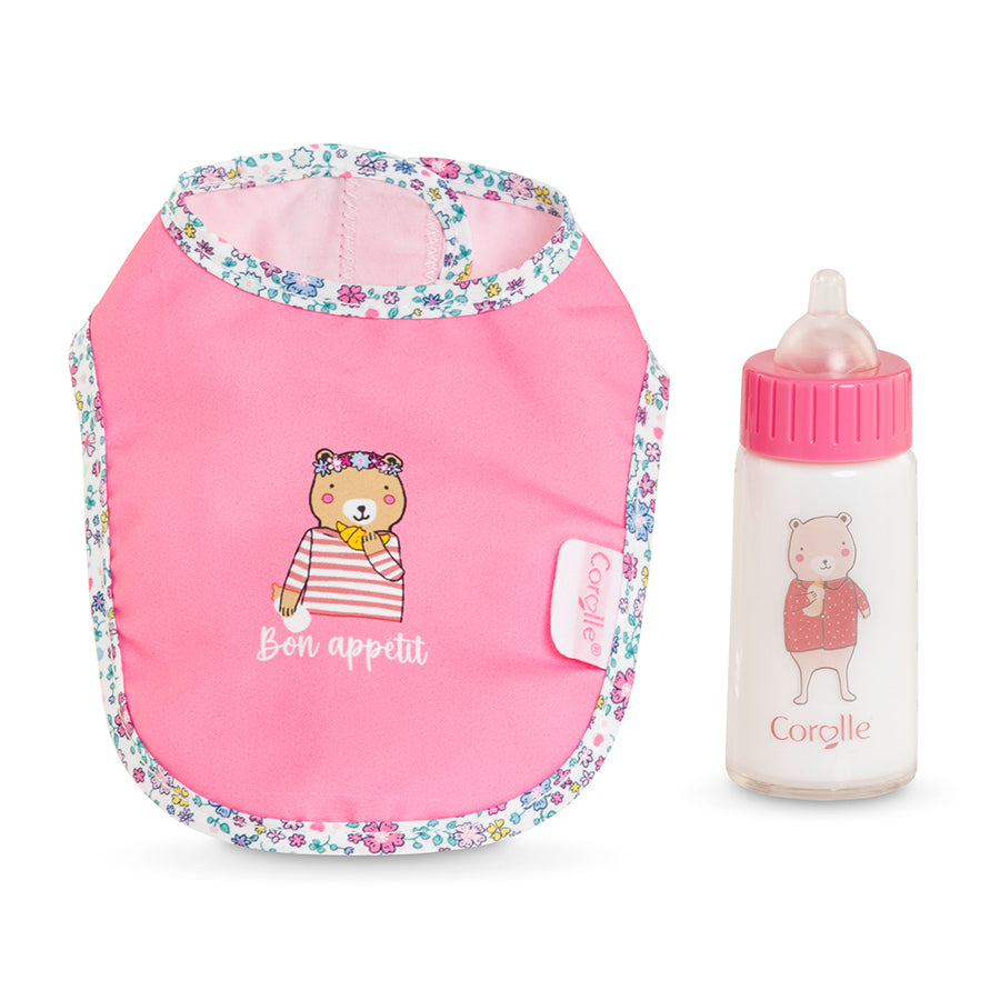 Doll Bib & Magic Milk Set