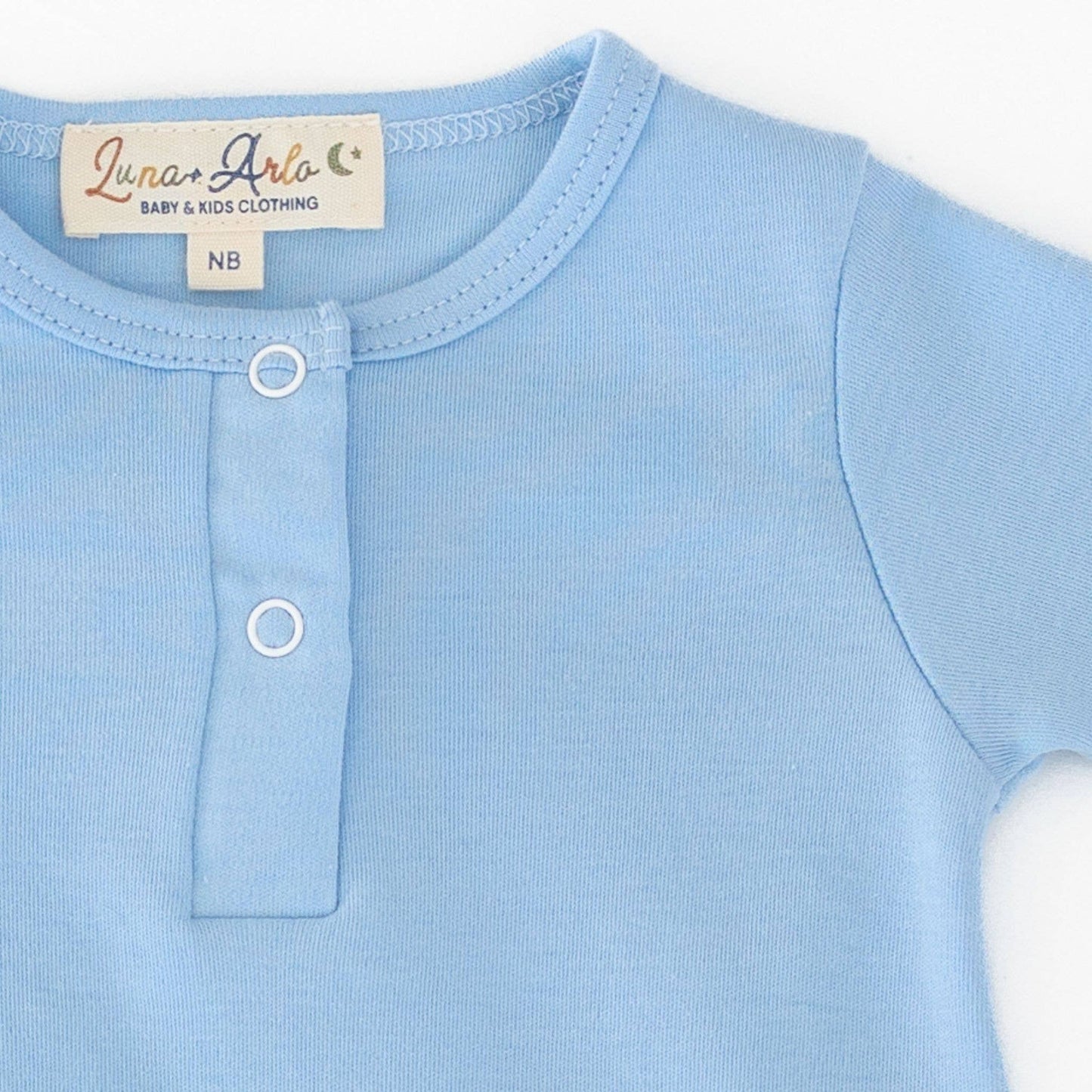 Luna & Arlo Basics Playsuit Sky