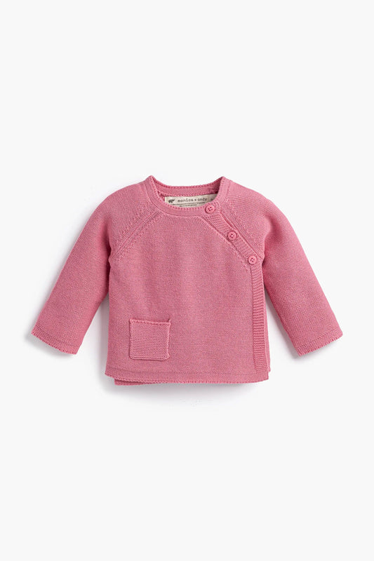 Little Darling Knit Set Mauve Pink