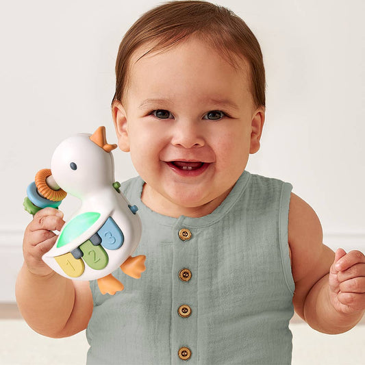 Bitzy Tunes Goose Light-up Toy