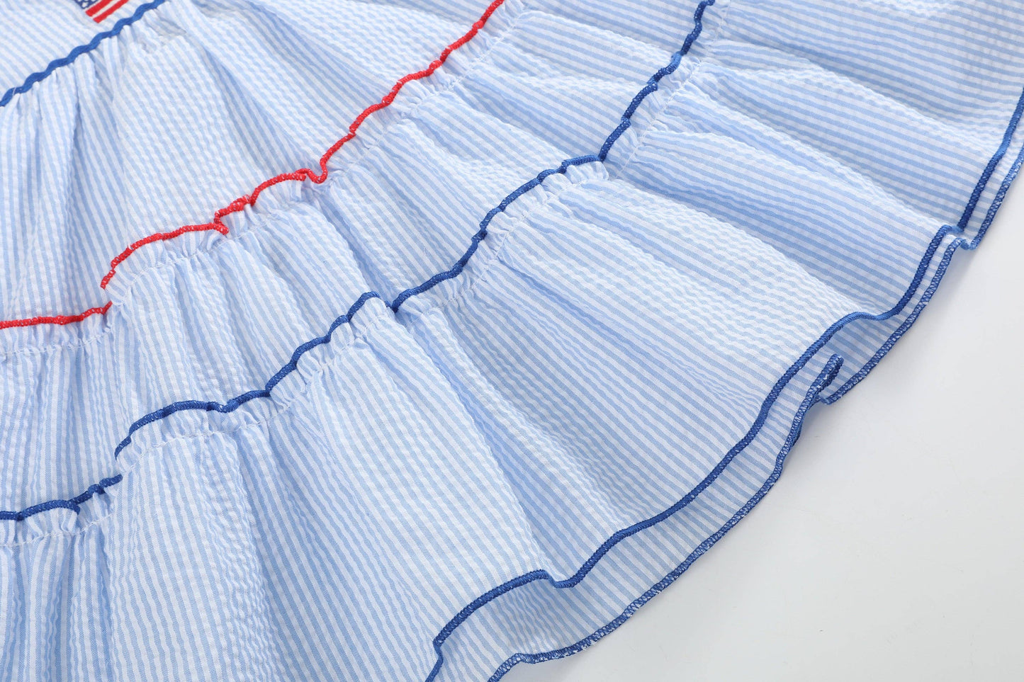 USA Flag Layered Sundress