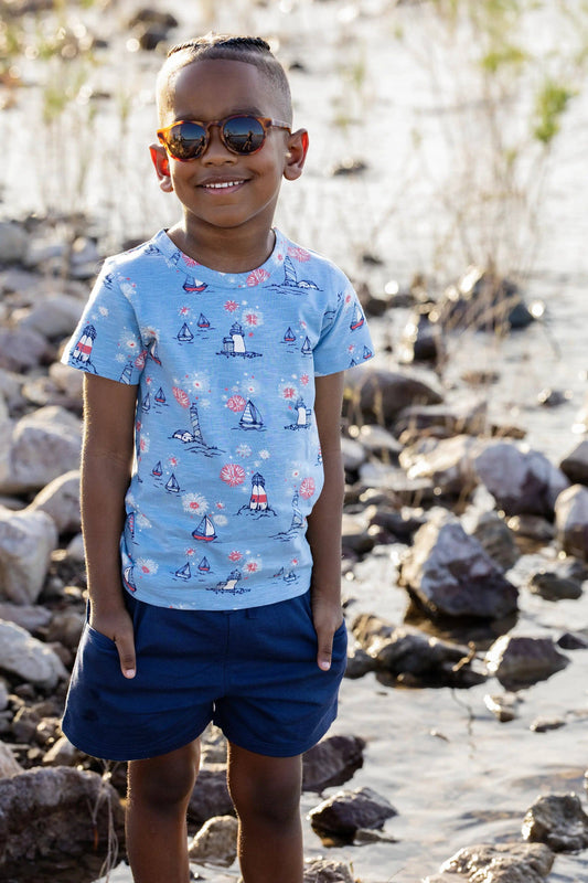Sea Side Sparklers Organic Tee