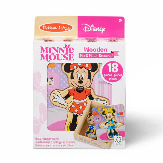 Disney Minnie Wooden Dress Up