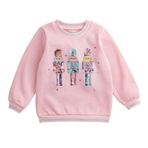Nutcracker Sequin Toddler Sweatshirt