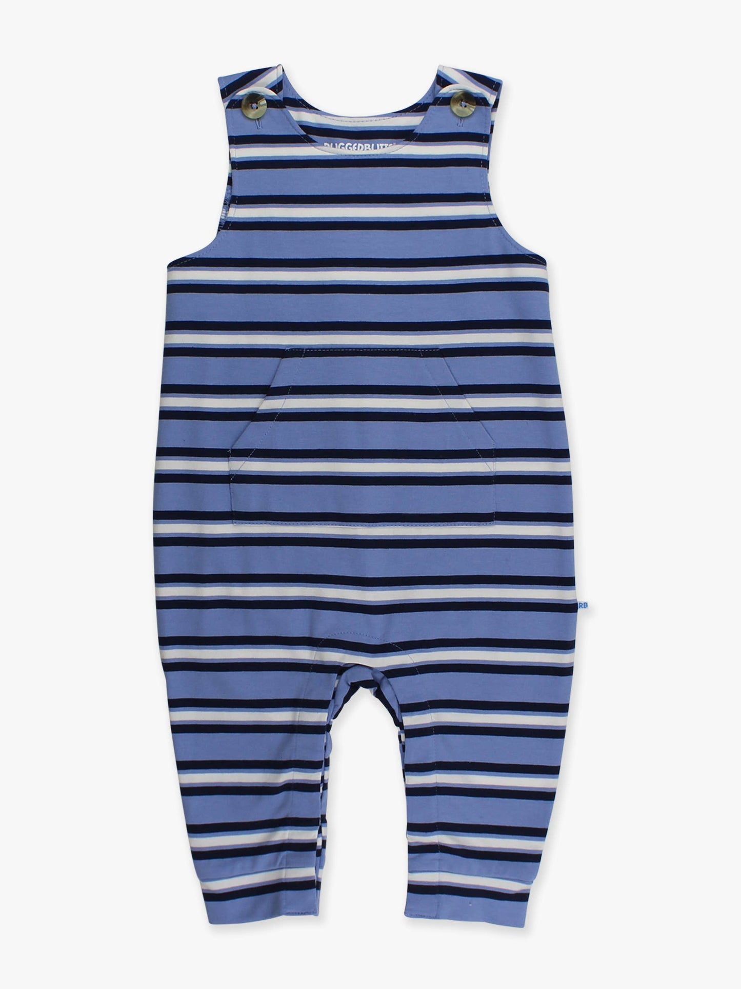 Baby Blue Stripe Knit Longall