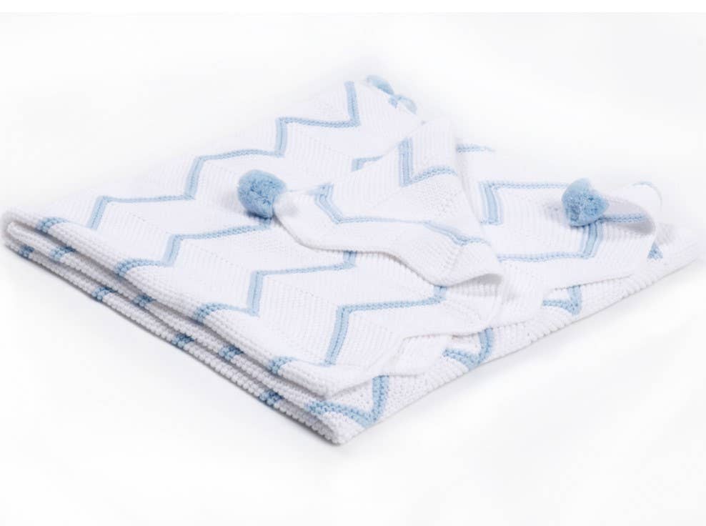 Chevron Stroller Blanket