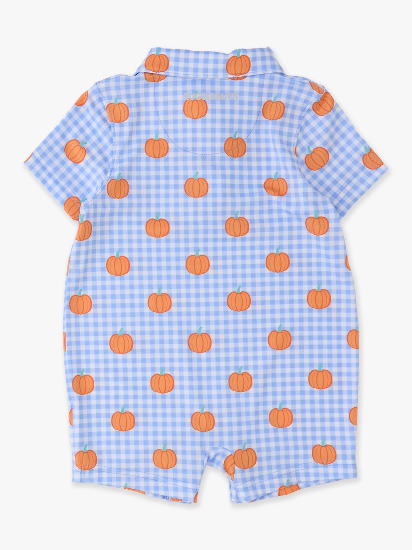 Boys Pumpkin Performance Romper