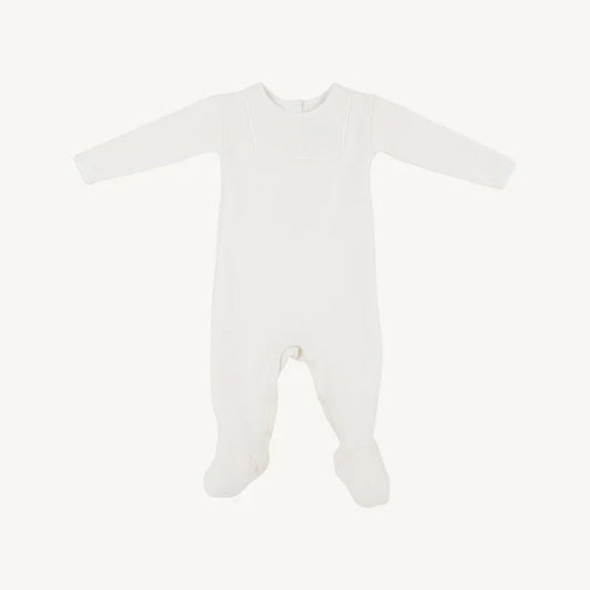 Rock Me Romper Rib Pearl